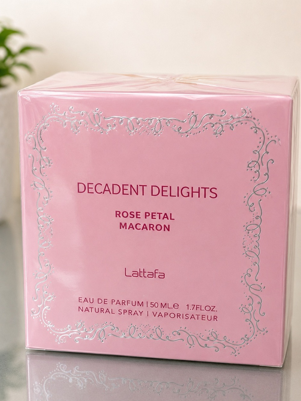Lattafa Decadent Delights Rose Petal Macaron
